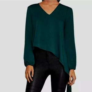 BCBGMaxazria Green Blouse